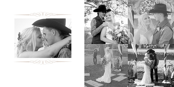 Page 13 Bride and Groom Black and white
